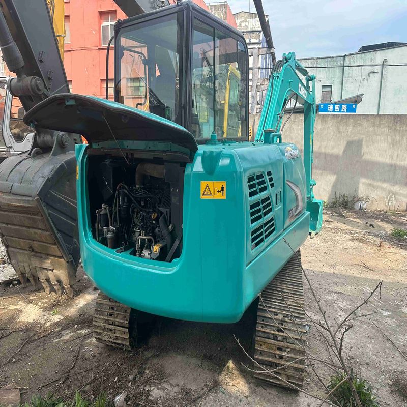 Использованный Kobelco Digger SK60 вторая рука 6тонный Малый тип мини-краллер экскаватор