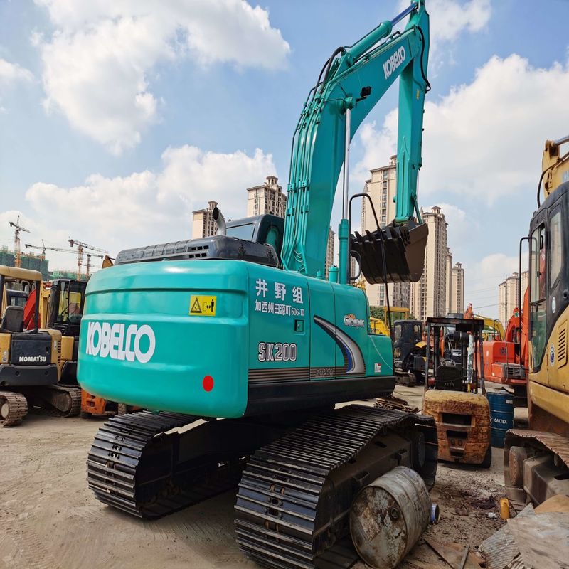 Использованный Kobelco Digger SK200-8 вторая рука 20тонный экскаватор среднего типа