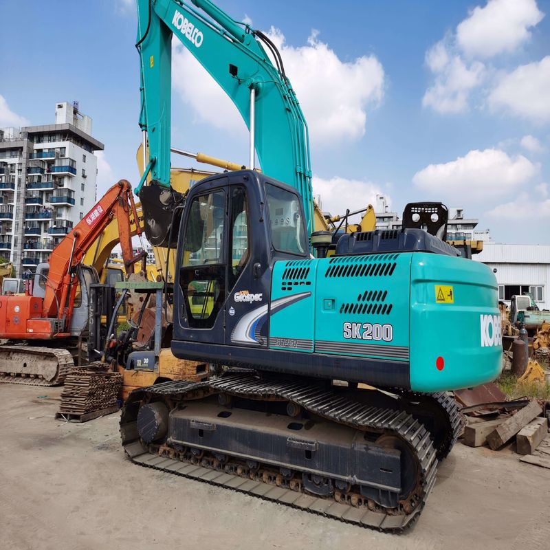 Использованный Kobelco Digger SK200-8 вторая рука 20тонный экскаватор среднего типа