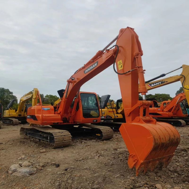 Использованный экскаватор Doosan Digger DX150LC вторая рука 15тонный экскаватор среднего типа
