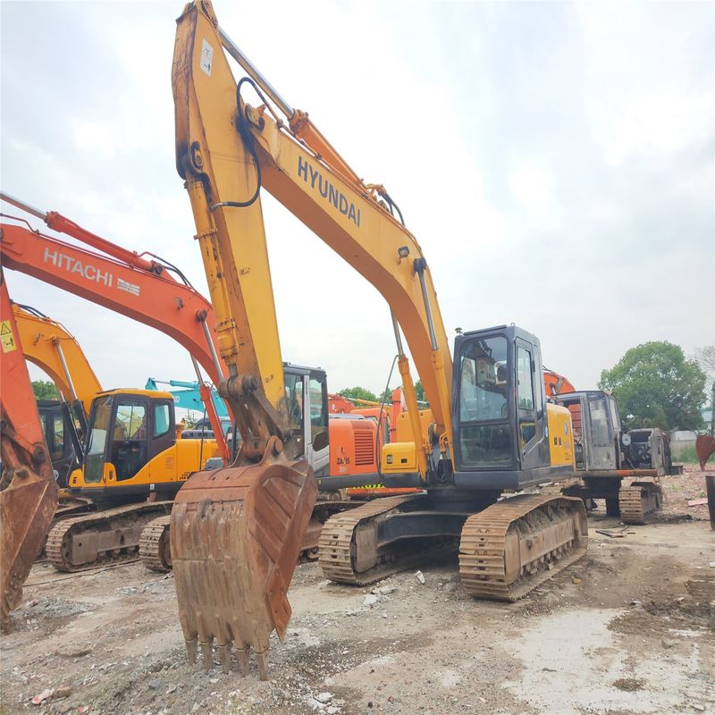 Подержанный экскаватор Hyundai R225LC-7 Использованный 22-тонный средний тип скатерти
