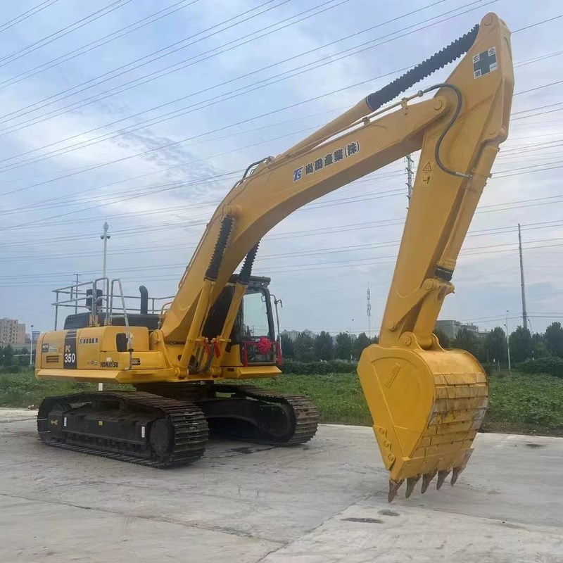 Использованный комматсу Digger PC350 Использованный 35тонный Большой Тип Crawler экскаватор Большой Масштаб 180kw
