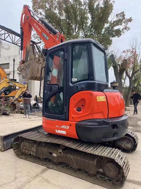 Подержанный Kubota Digger KX163 вторая рука 5,5 тонны Малый тип мини-кралер экскаватор 35,5кВт