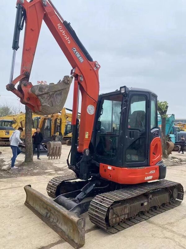 Подержанный Kubota Digger KX163 вторая рука 5,5 тонны Малый тип мини-кралер экскаватор 35,5кВт