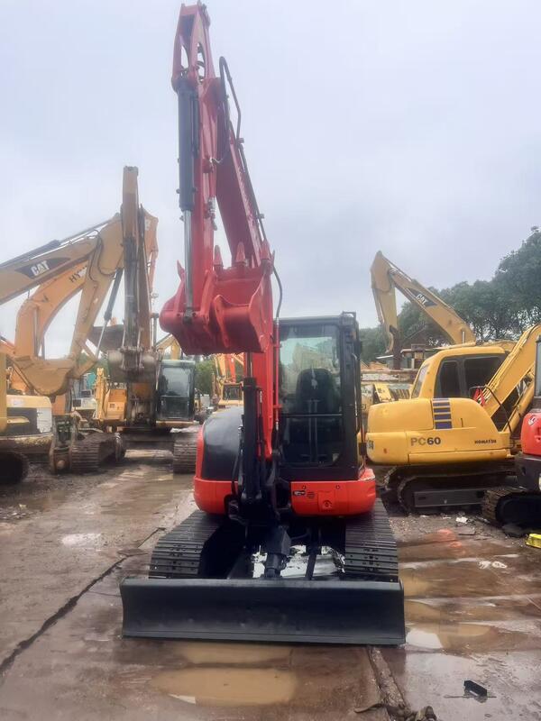 Б/у Kubota Digger KX163 5,5 тонны Мини-гусеничный экскаватор малого типа мощностью 35,5 кВт с ковшом 0,19 м3