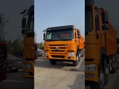 8х4 дизель использованный грузовик с откидкой новые шины трансмиссии двигателя Howo 460 л.с.